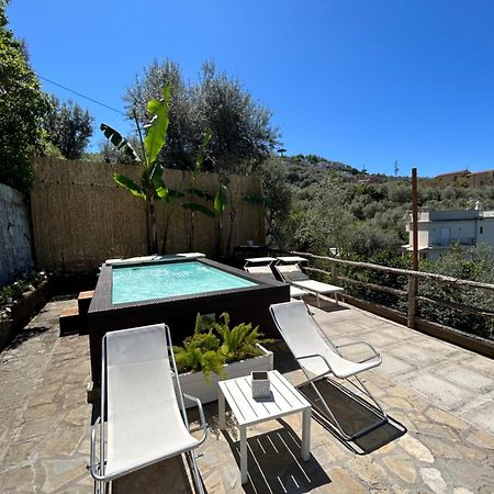 Villa Carolina Sorrento Private Heated Pool And Sea View Exteriör bild