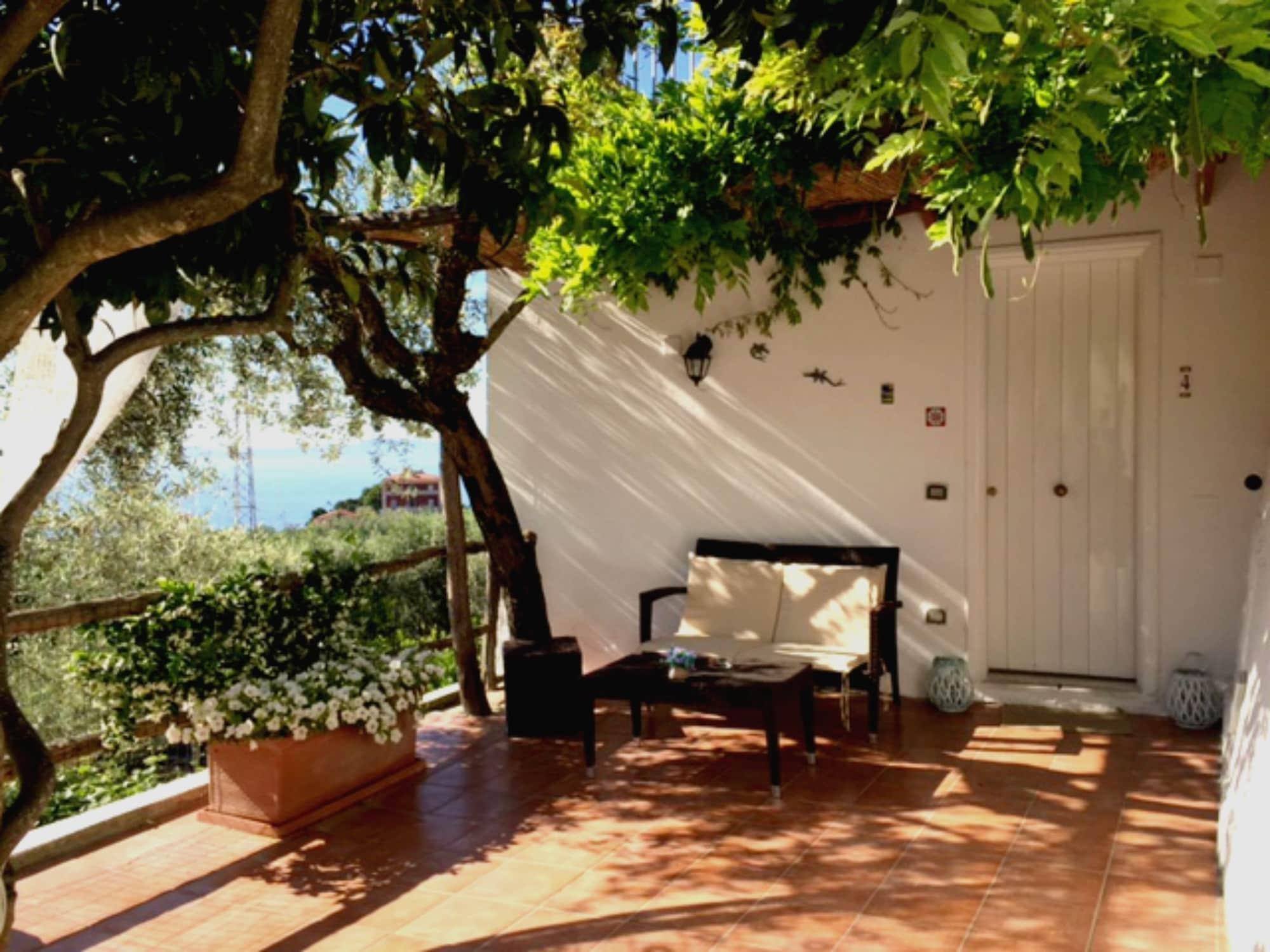 Villa Carolina Sorrento Private Heated Pool And Sea View Exteriör bild