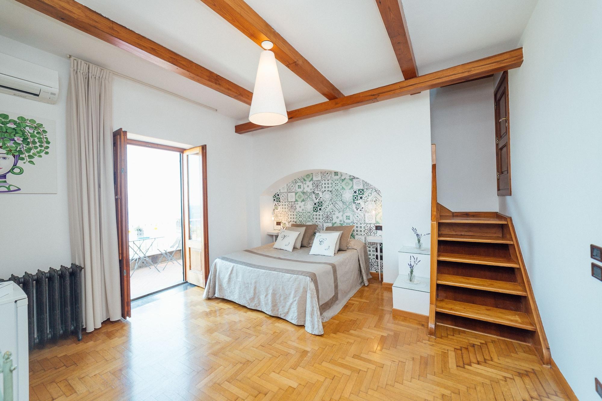Villa Carolina Sorrento Private Heated Pool And Sea View Exteriör bild