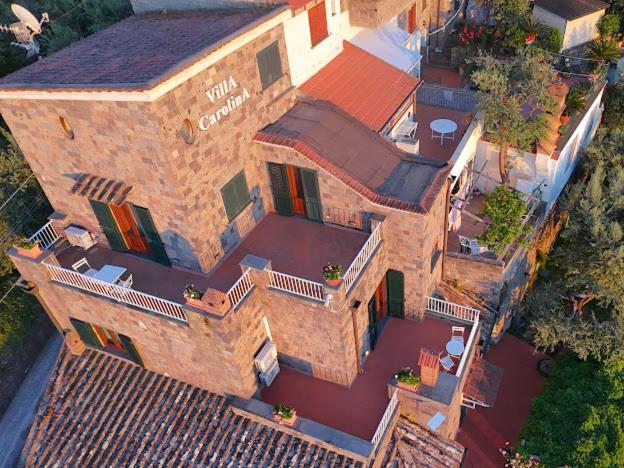 Villa Carolina Sorrento Private Heated Pool And Sea View Exteriör bild