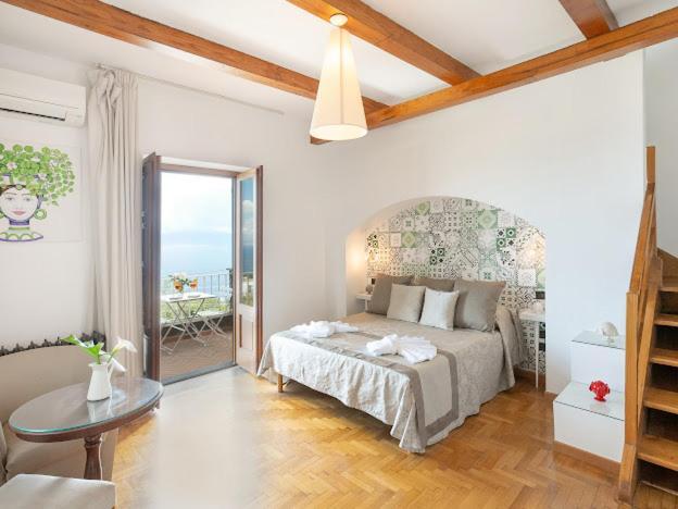 Villa Carolina Sorrento Private Heated Pool And Sea View Exteriör bild