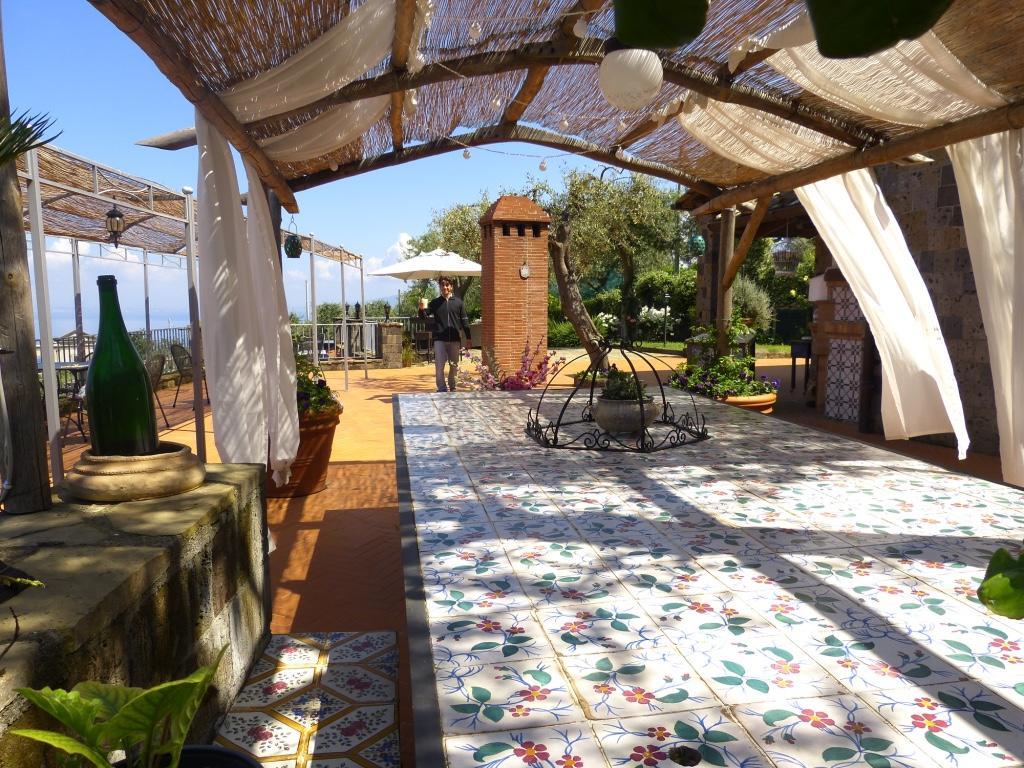 Villa Carolina Sorrento Private Heated Pool And Sea View Exteriör bild